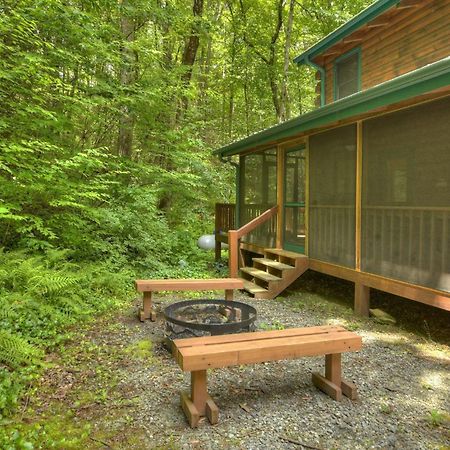 K6 Lodge Gather Around The Firepit Soak In The Hot Tub And Splash In The Creek Blue Ridge Zewnętrze zdjęcie